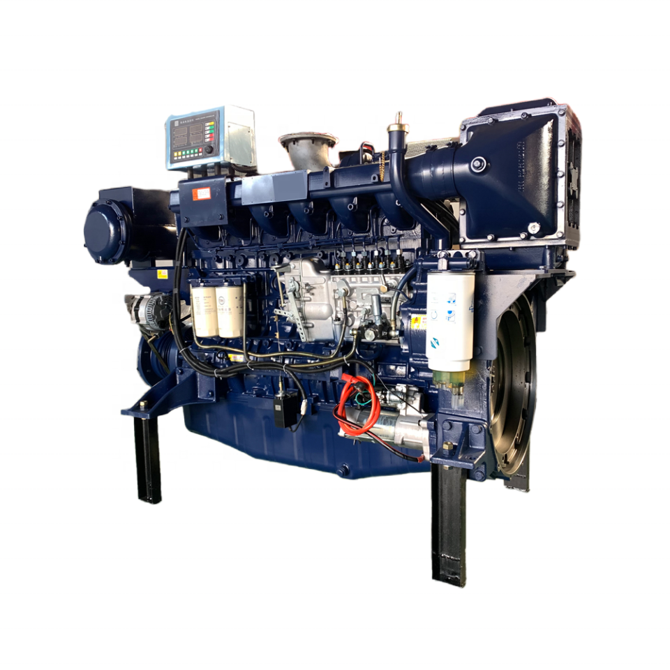 hot sale steyr type 6 cylinder good power marine diesel engine inboard with Advance gear box for fishing boat/ship