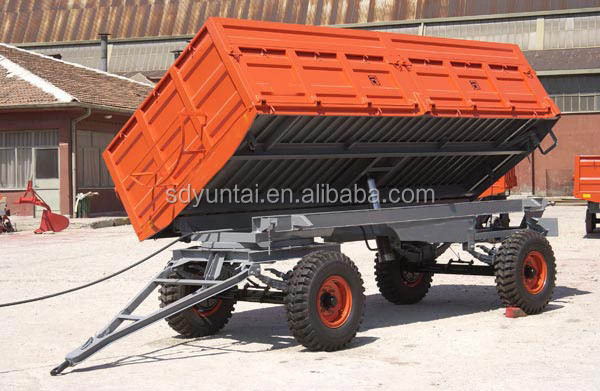 Sugar Cane Ten tons Mesh side tipping trailer