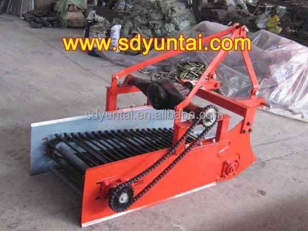 Single row potato harvester