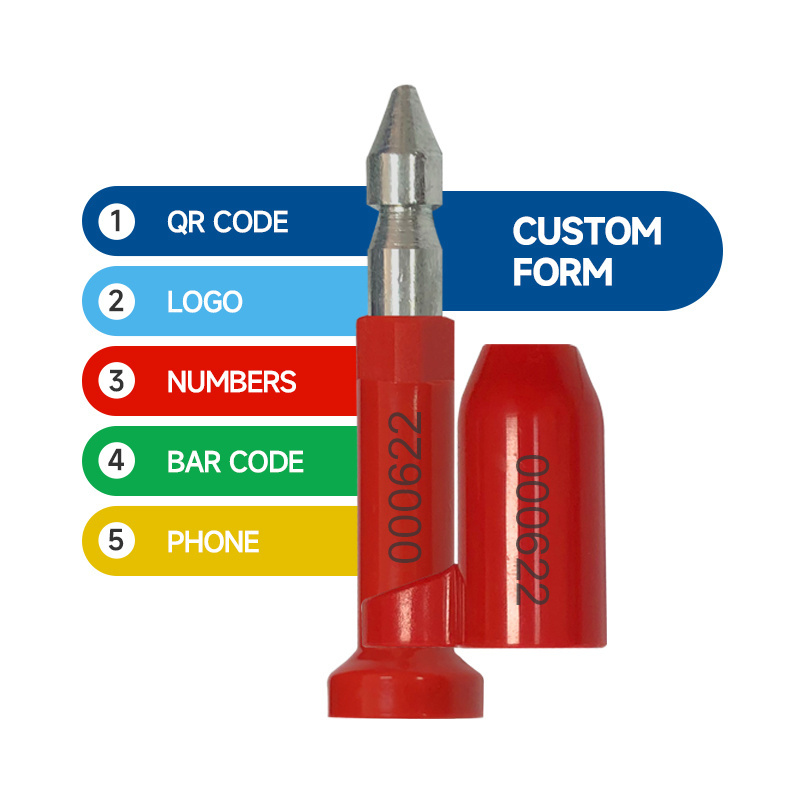 OEM logistics shipping transport high security bolt bullet container seal for truck door