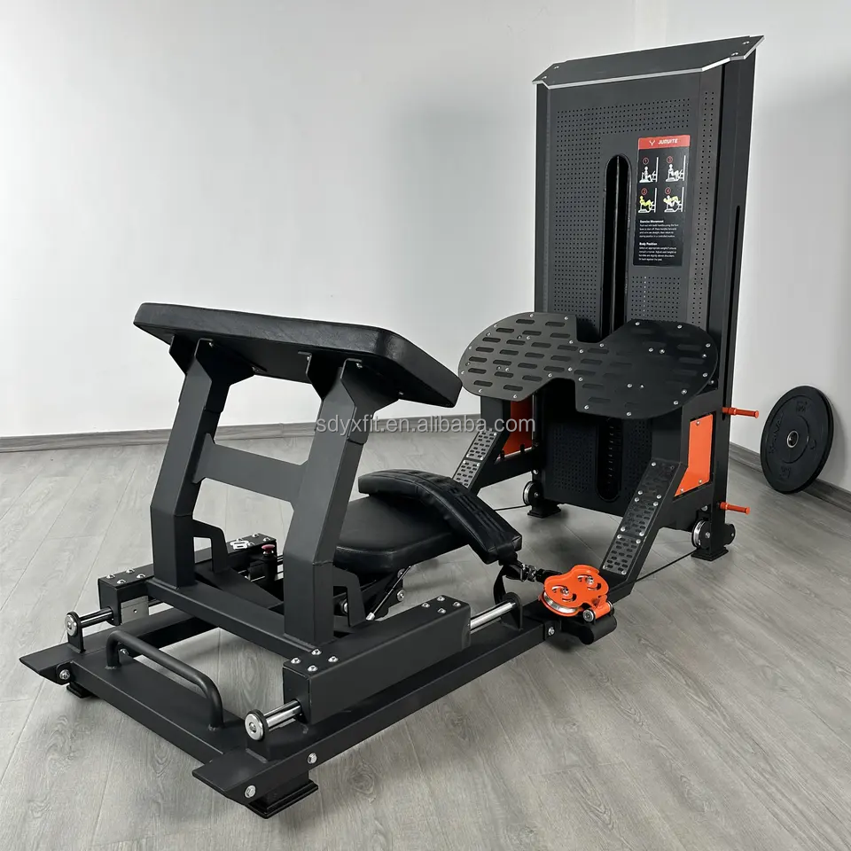 YX Fitness Weight Stack Selectorized Commercial Gym Fitness Strength Equipment Glute Multi Hip Thrust Builder Machine