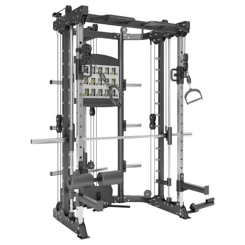 Hot sale cheap price multi functional home  smith machine training equipment fitness