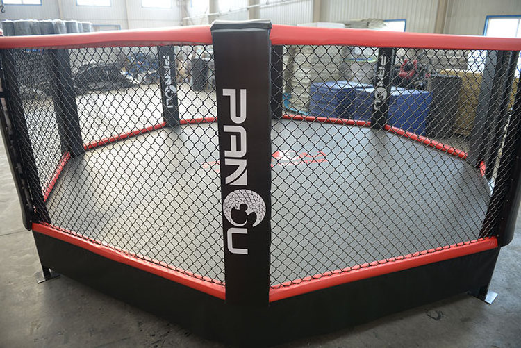 Wholesale Price Boxing Right UFC Right  Floor Fighting Mma Ring Cage portable boxing ring