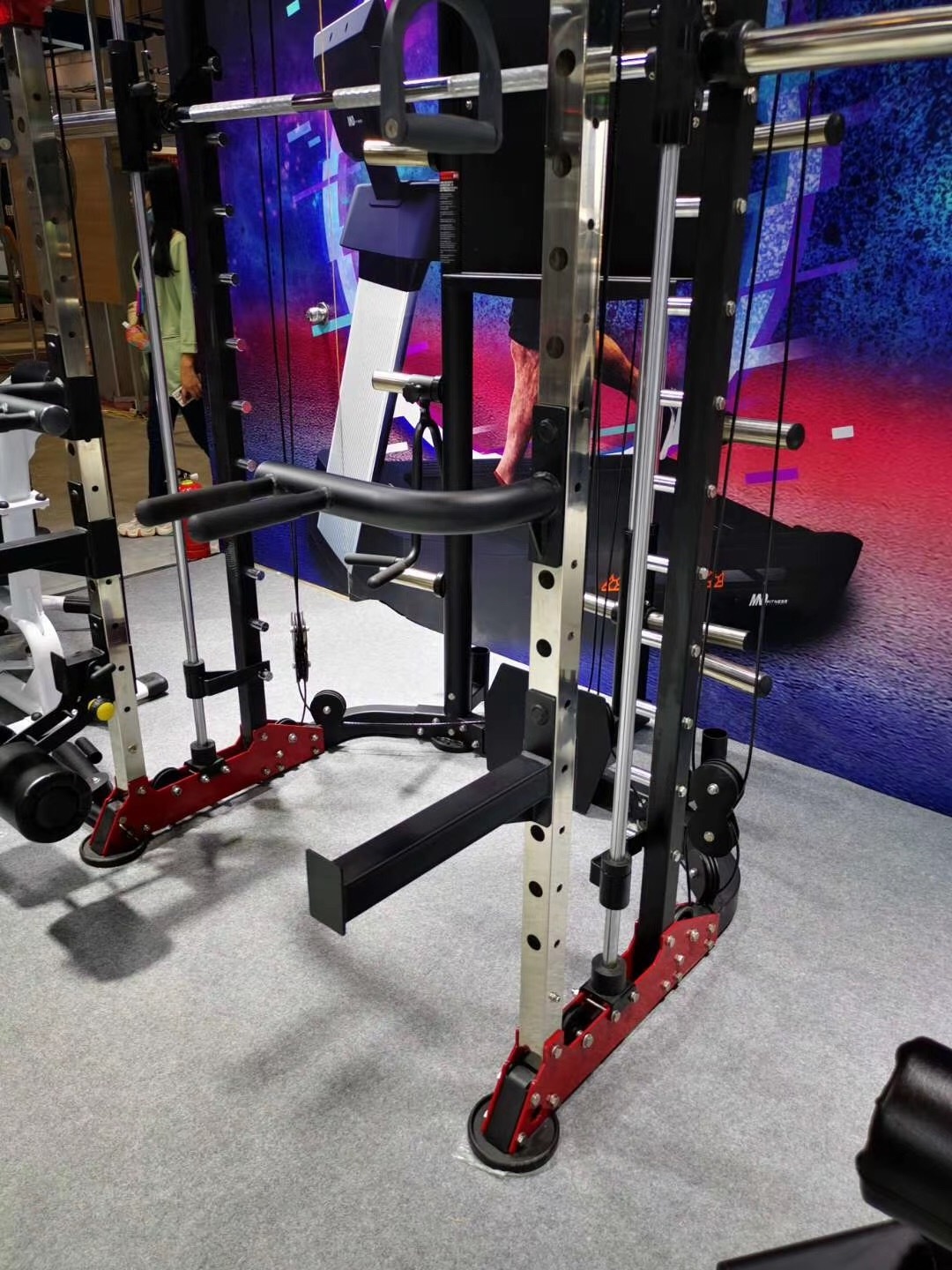 Hot sale cheap price multi functional home  smith machine training equipment fitness