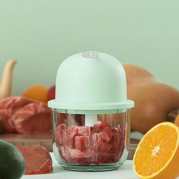 Hot Sale High End mini heavy duty multifunctional meat grinder Electric assisted garlic mincer easy clean garlic crusher