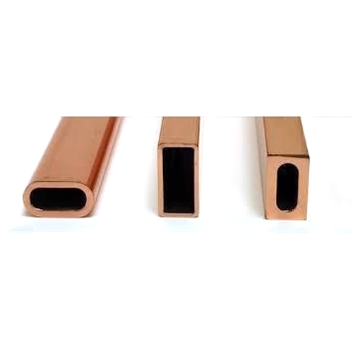 Hard Drawn copper rectangle pipe Square Copper Tube for Decorative Accessories