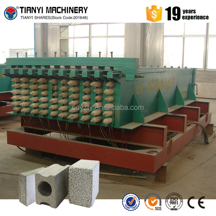 precast wall panel making machine/hollow wall making machines/lightweight concrete panel machine