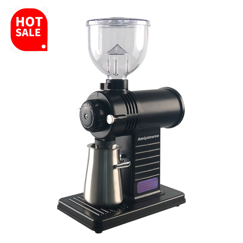 110V  520 Electric Adjustable Coffee Bean Grinder Machine 80mm  Ghost tooth Italian electric coffee grinder