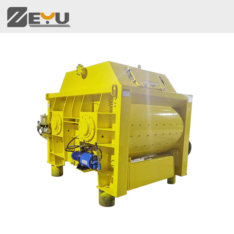 Twin shaft  concrete mixer JS2000 2 yard concrete mixer compulsory