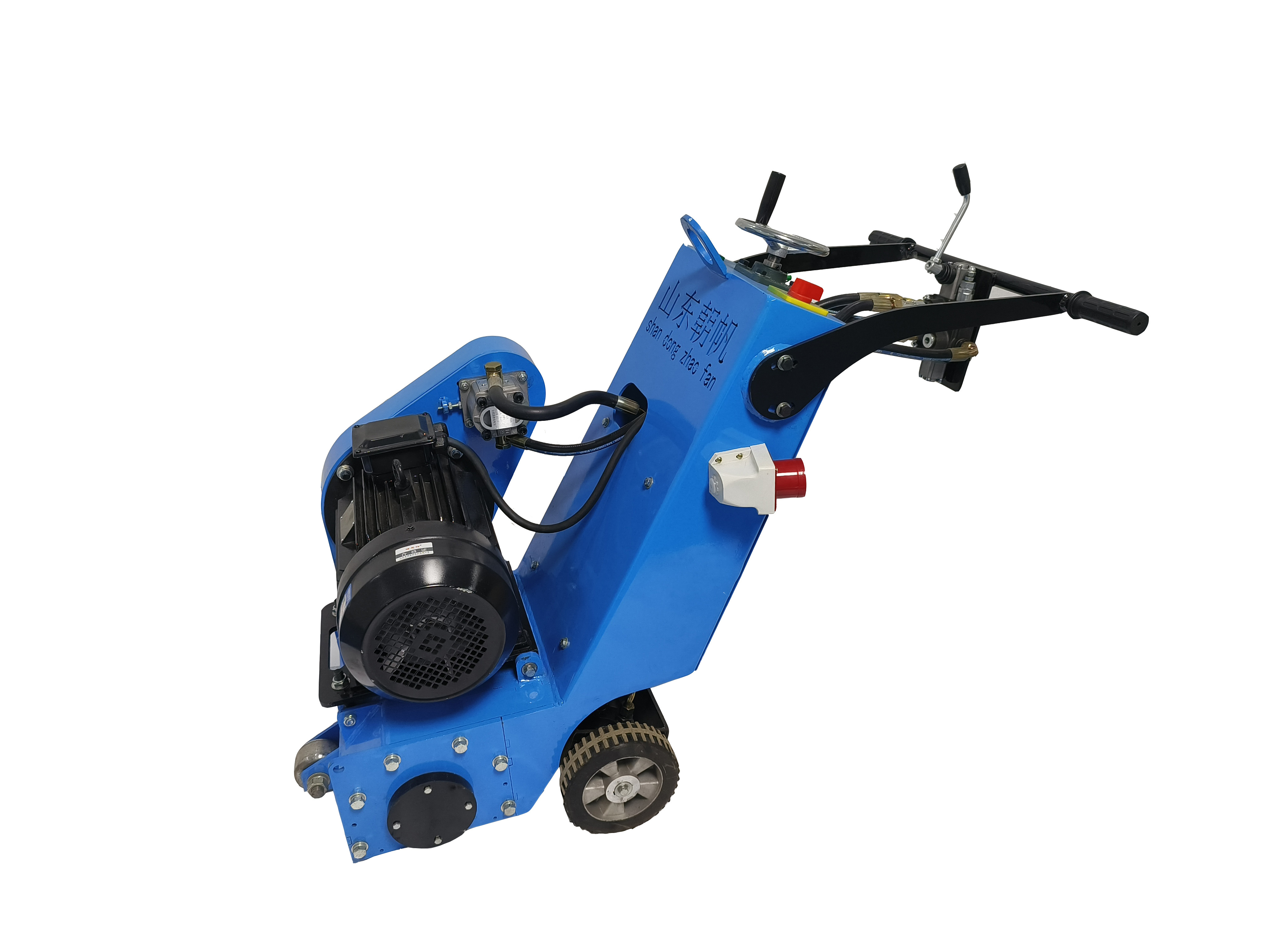 professional handheld new wall scarifier concrete surface floor roughing machine for remove road line marking paint