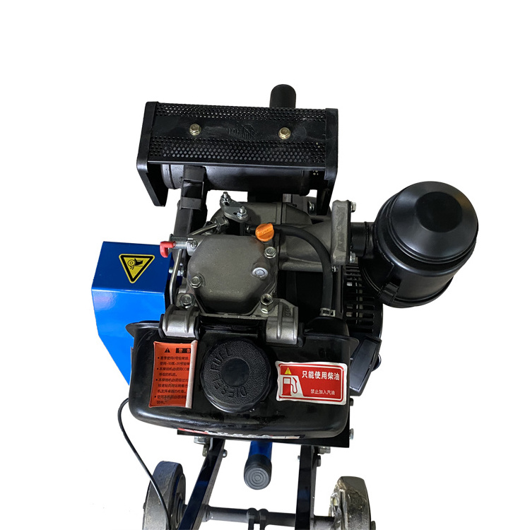 hand pushed milling machine/ concrete floor scarifier machine for road construction