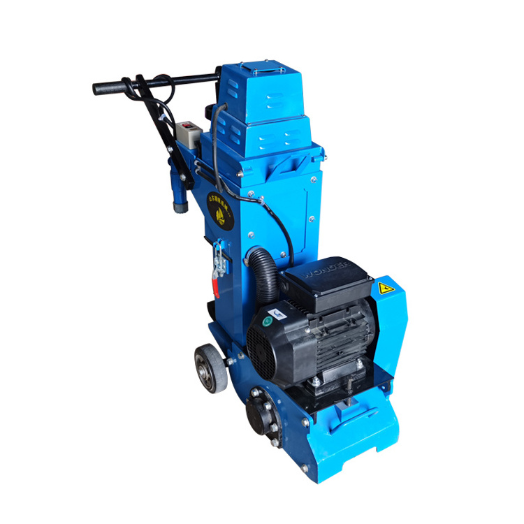 professional handheld new  scarifier concrete surface floor roughing machine for remove road line marking paint