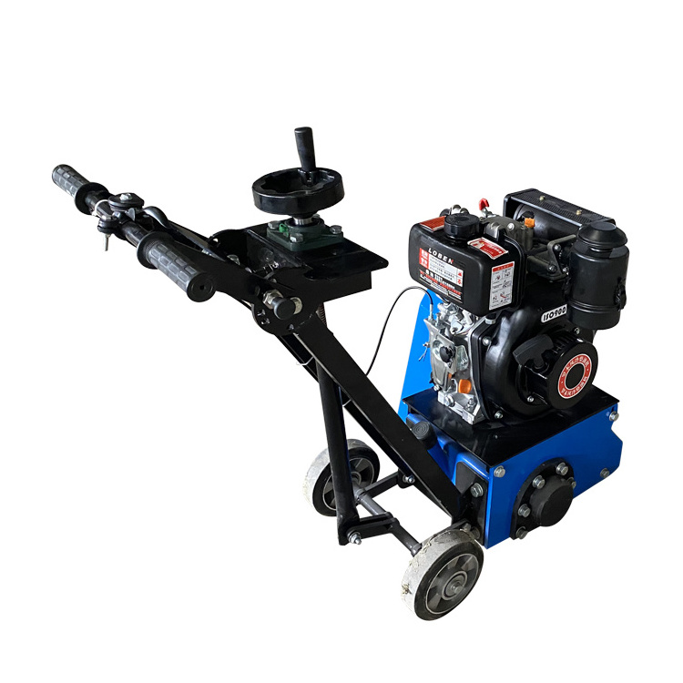 hand pushed milling machine/ concrete floor scarifier machine for road construction