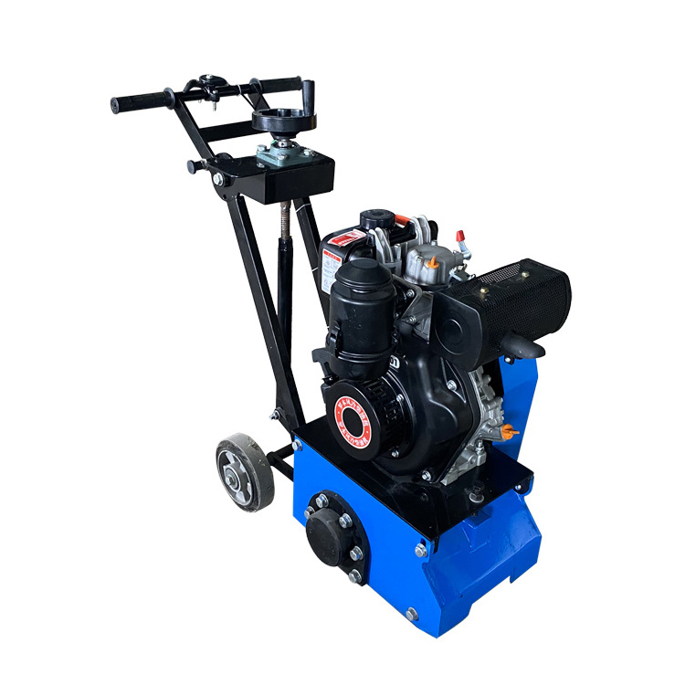 hand pushed milling machine/ concrete floor scarifier machine for road construction