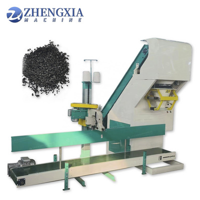 15kg 25kg 50kg Bagger Coal Briquettes Bagger Weighing Filling Coal Pillar Charcoal Bagging Packing Machine