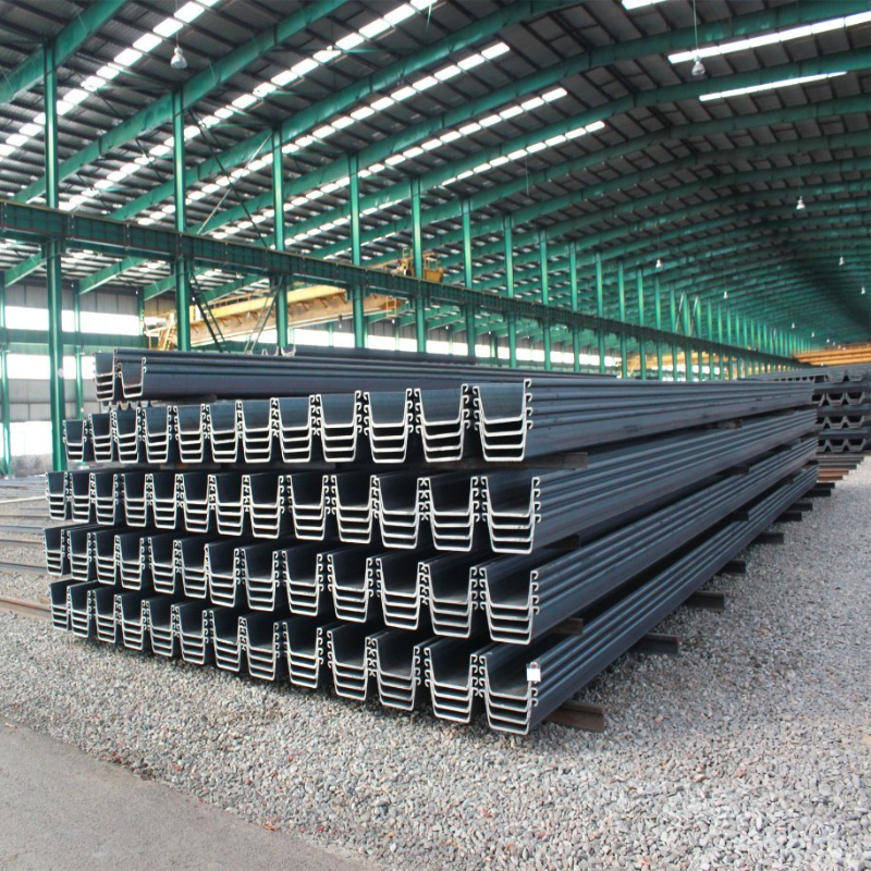 Factory direct price Larsen Sheet Piles u sheet pile cold rolled u steel sheet pile