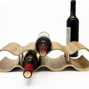 Used for bars wine cellar wood rack  beautiful  indian rack wine wooden wine rack wall mounted wood