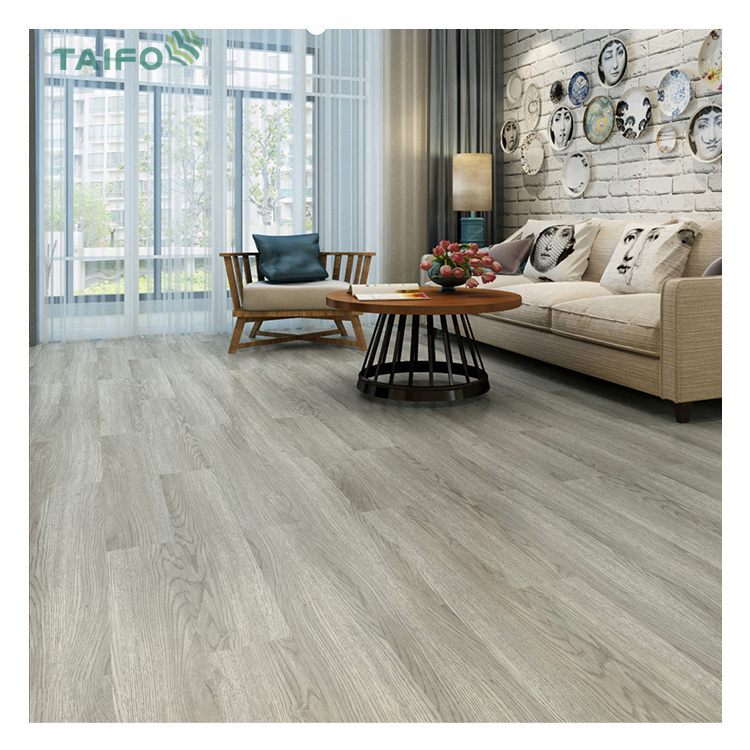 Taifo Vinyl Plastic Modern Flooring LVT Glue Down Wear Resistant Anti-slip Self Adhesive Waterproof PVC Plank Flooring 4mm/ 2mm