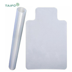 TaiFo Splat mats barber office gaming floor transparent plastic chair mat for carpet