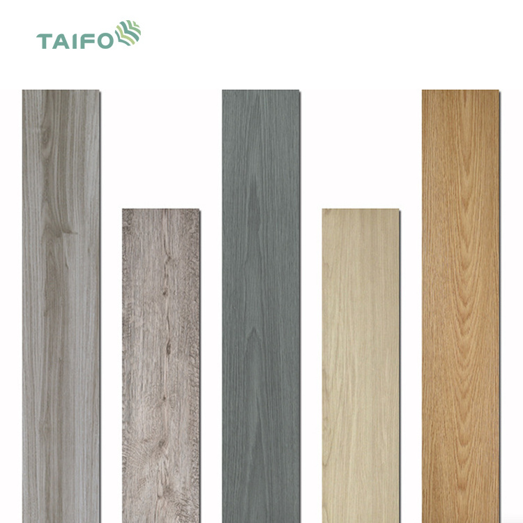 Taifo Vinyl Plastic Modern Flooring LVT Glue Down Wear Resistant Anti-slip Self Adhesive Waterproof PVC Plank Flooring 4mm/ 2mm