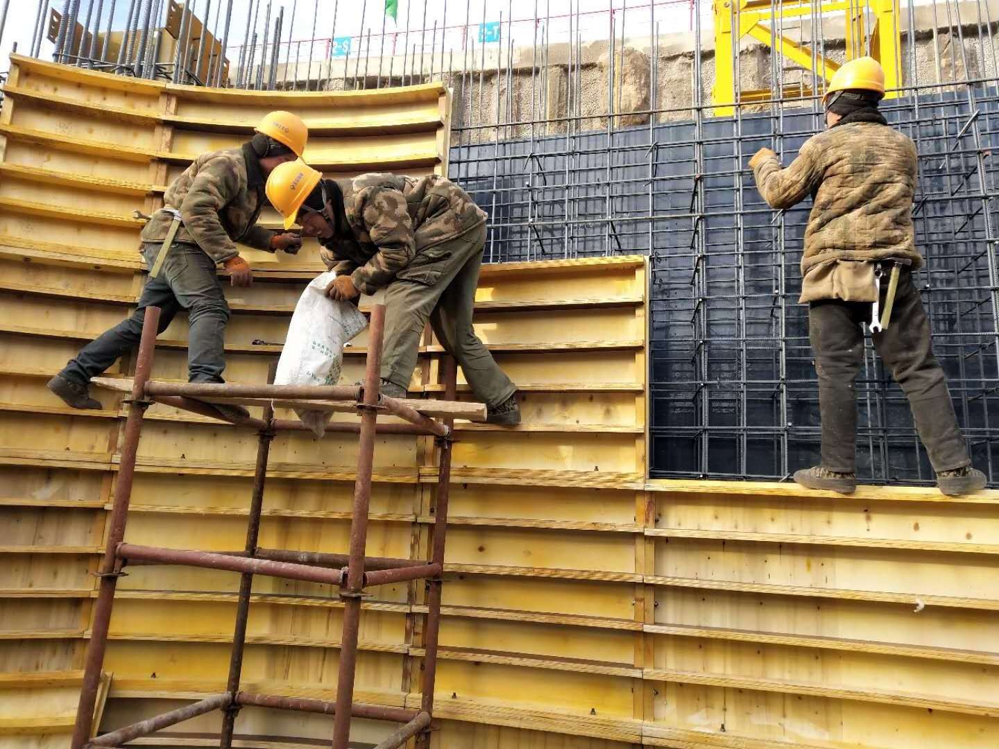 Concrete Circular Water Treatment Tank Formwork for Concrete Construction