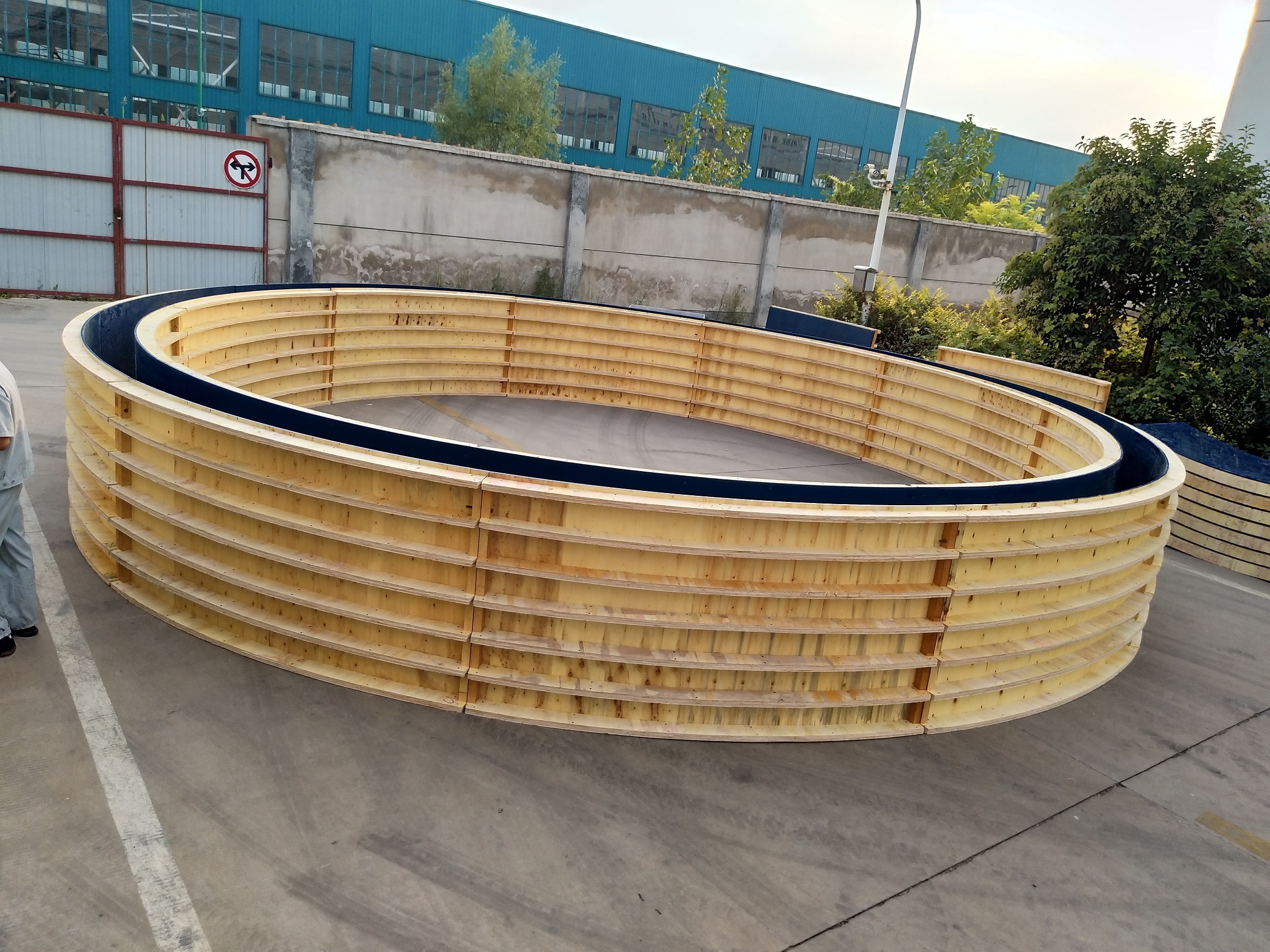 Hot sale curved wall formwork circular concrete water tank formwork