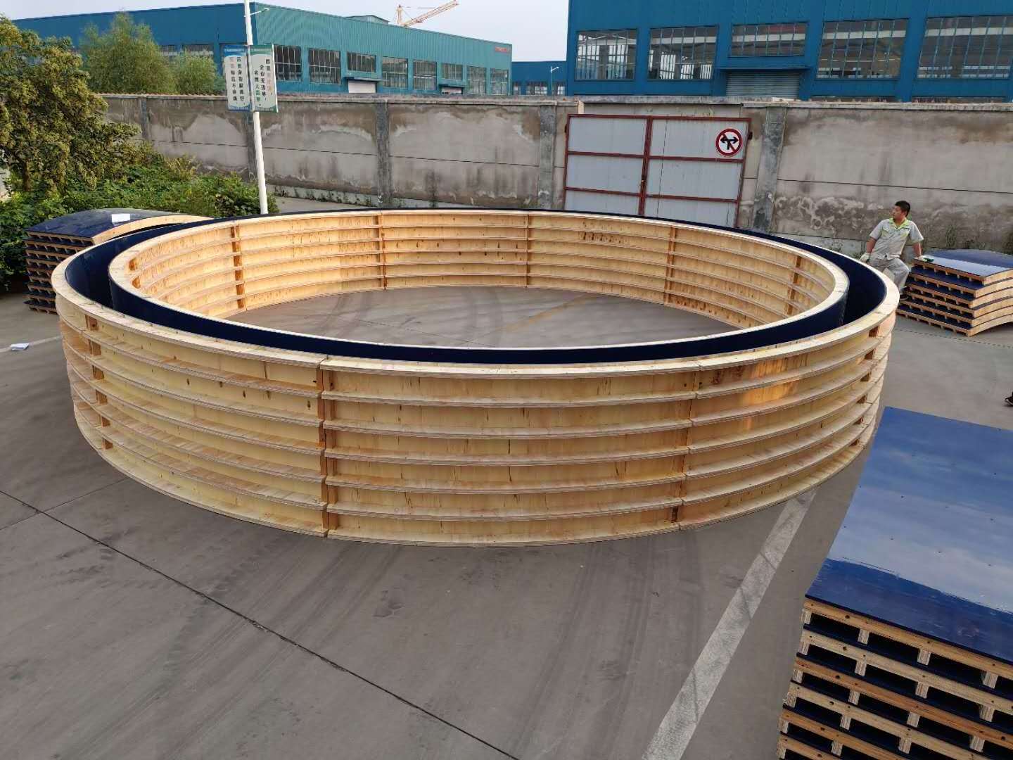 Circular Water Tank Beam Form Swimming Pool Formwork for Concrete Construction