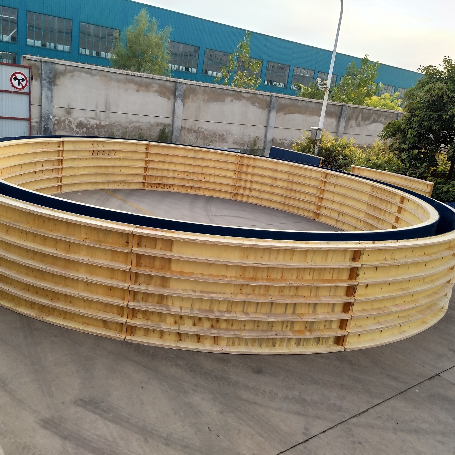 ZEEMO concrete circular water tank formwork