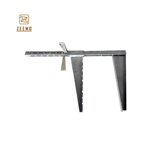 ZEEMO Galvanized Steel Electric Clamp Beam With Wedge pin  for Concrete Column