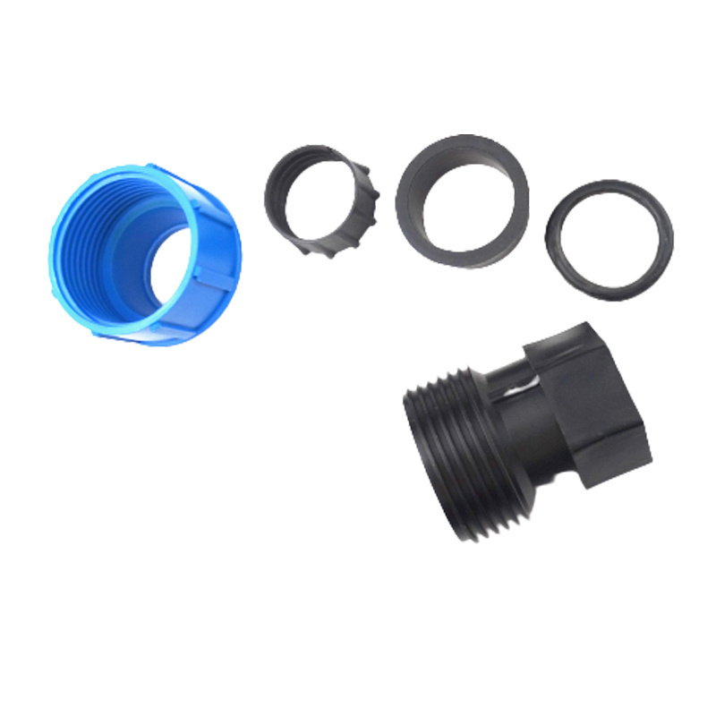 High Quality hdpe PP Compression Fitting Quick Connector Pipe Fittings for Water Saving Irrigation