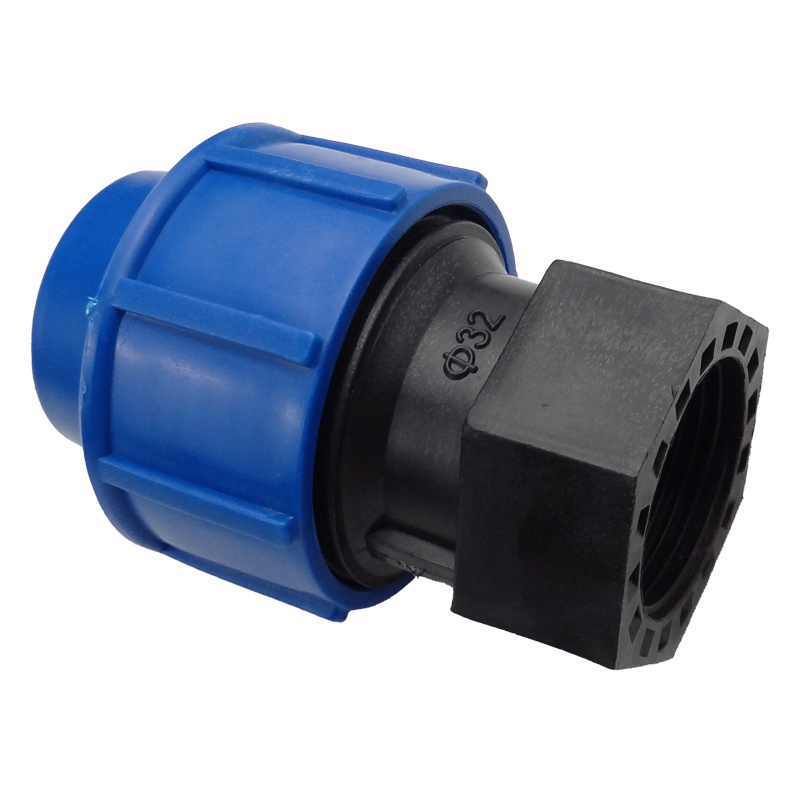 High Quality hdpe PP Compression Fitting Quick Connector Pipe Fittings for Water Saving Irrigation