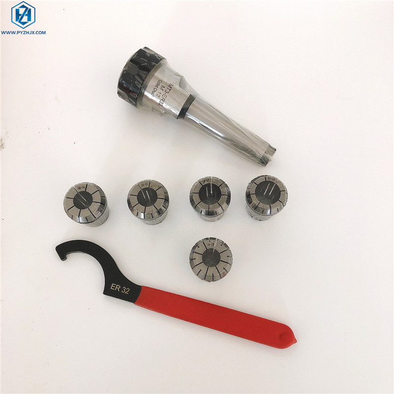 ER Collet Set ER32 Collet NT40 MTB3 Collet Chuck With Key Packed in Plastic Aluminum or Wooden box