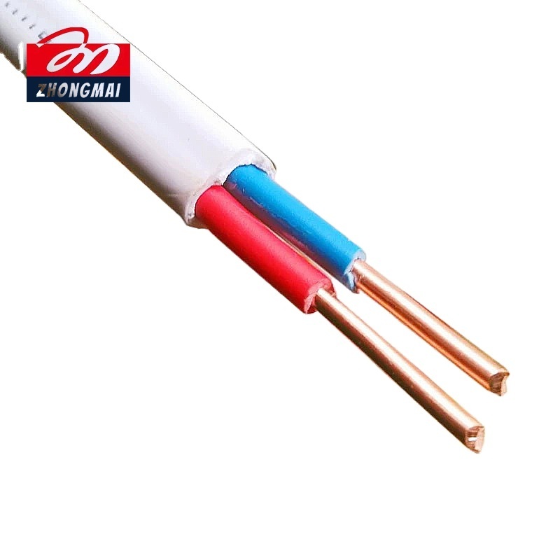 Best selling twin flat electrical cable wire 2 core electric for home