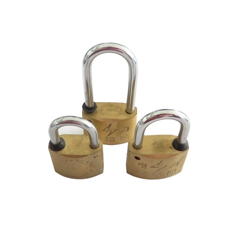 high  quality   Heavy   duty  padlock  luggage  padlock  key brass padlock