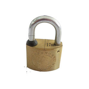 high  quality   Heavy   duty  padlock  luggage  padlock  key brass padlock