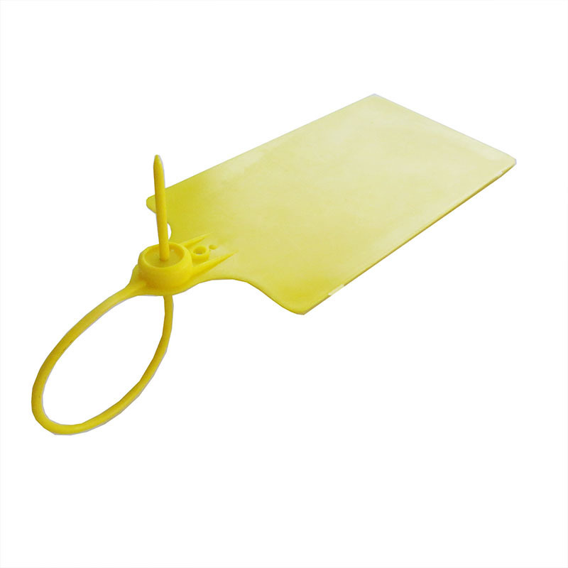 Support Customization Disposable Big Tag Security PLastic Seal Airline Tag Seal The Large Plastic Tag Plastic seal