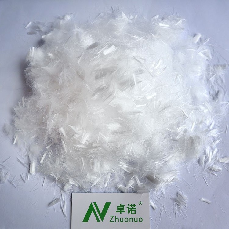 Construction Material  Polypropylene Crack Resistant Fiber PP Fiber High Strength Concrete Building