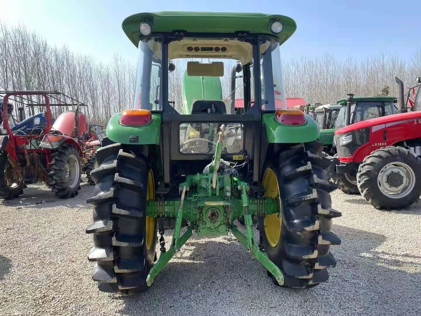 used/second hand/new wheel tractors 4X4wd john deere 5e 954 95hp with small mini compact farm equipment agricultural machinery