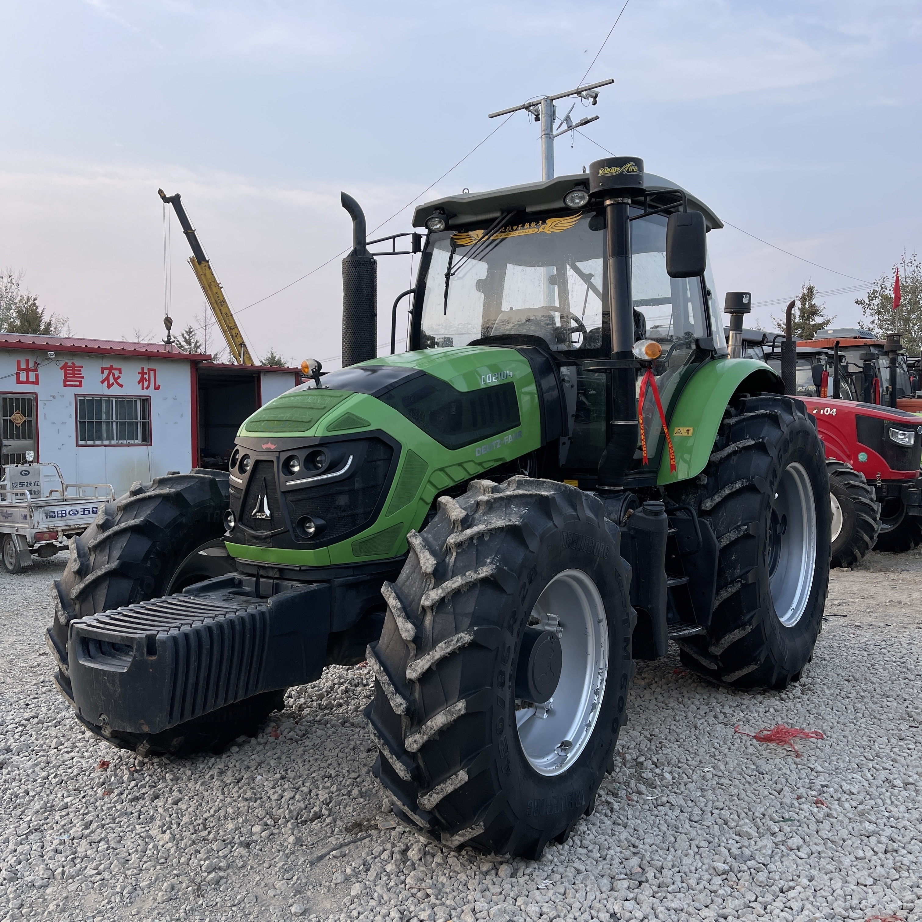 used tractor 4x4wd  Deutz Fhar CD2104  210HP  used agricultural machinery  wheel tractor  big farm tractors