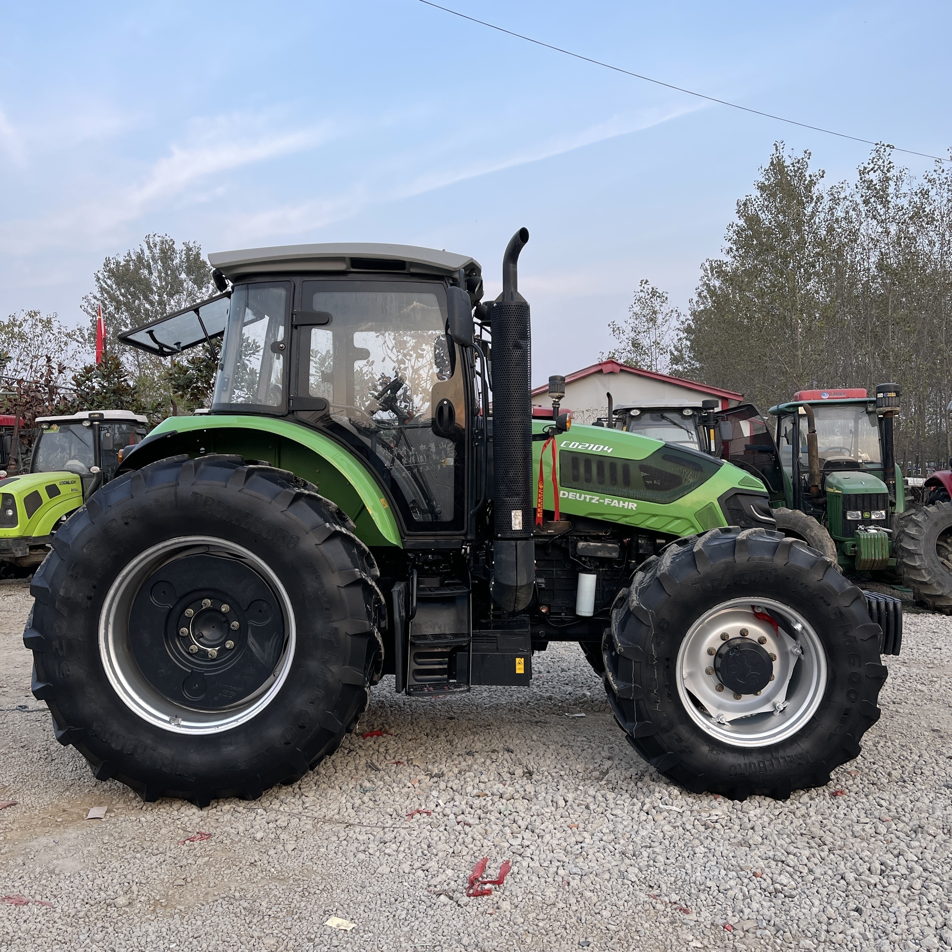 used tractor 4x4wd  Deutz Fhar CD2104  210HP  used agricultural machinery  wheel tractor  big farm tractors