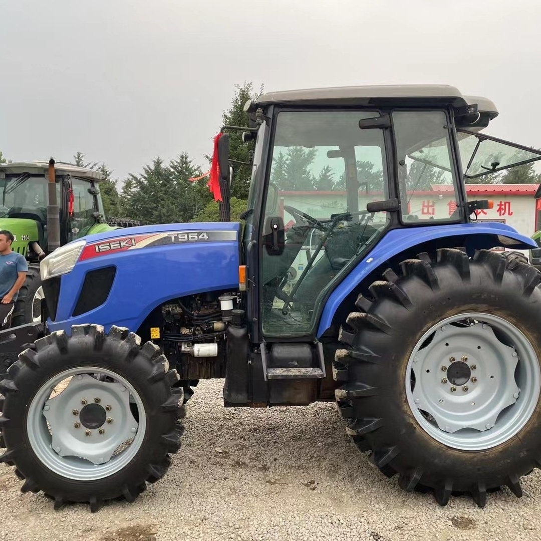 used tractors ISEKI 804 954  4WD   agricultural machinery compact tractor farm Japanese tractor Perkins engine/motor