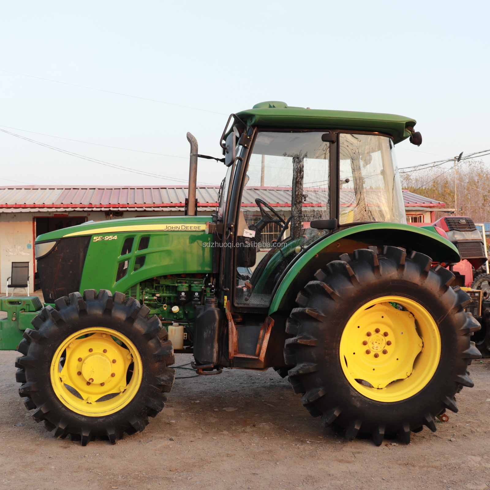 small/mini/compact agricultural farm garden John Traktor Deere 4x4 wheel drive Second Used Tractor