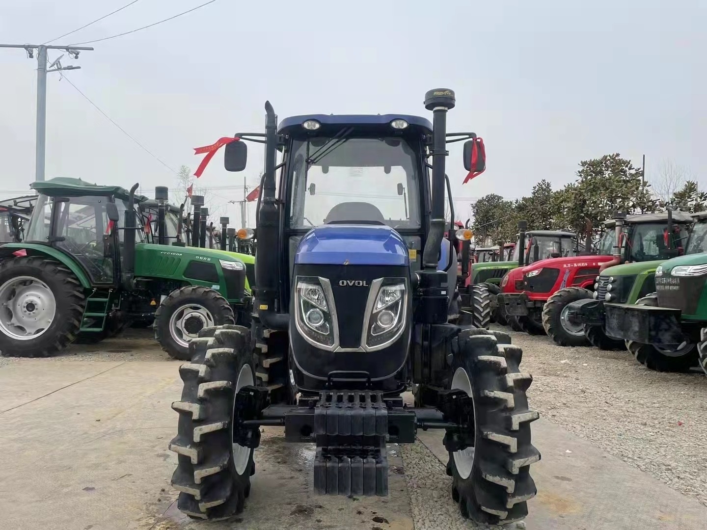 used tractor 4x4wd  Lovol M1204  120HP  used agricultural machinery  wheel  farm compact  farm tractors