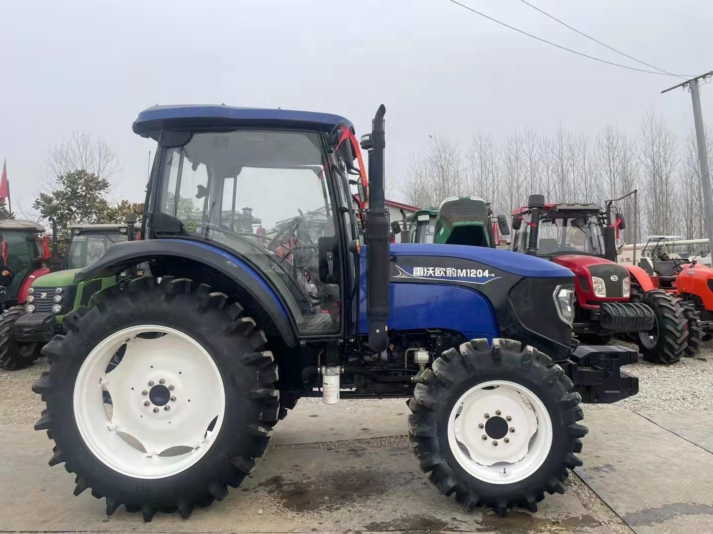 used tractor 4x4wd  Lovol M1204  120HP  used agricultural machinery  wheel  farm compact  farm tractors