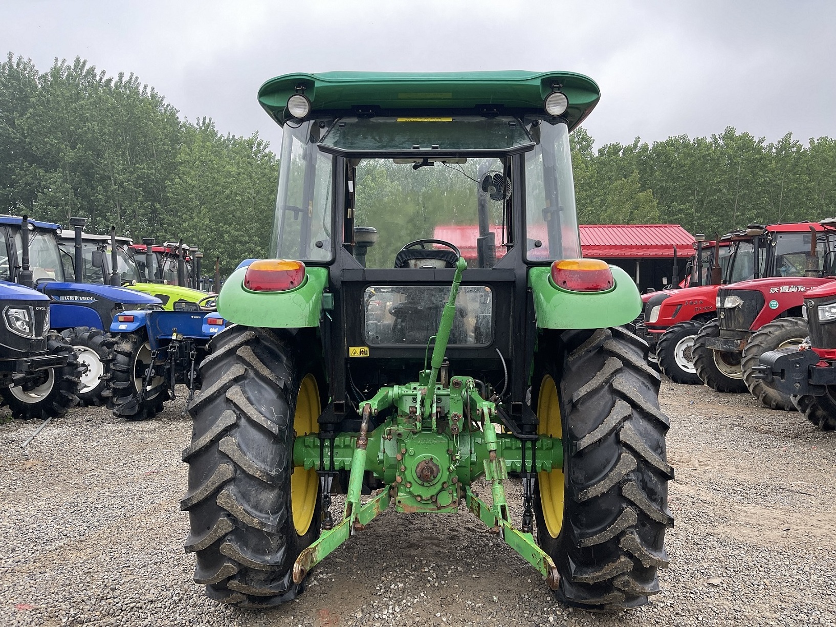 used/second hand/new tractor 4X4wd5-904 90hp with small farm equipment agricultural machinery loader and backhoe