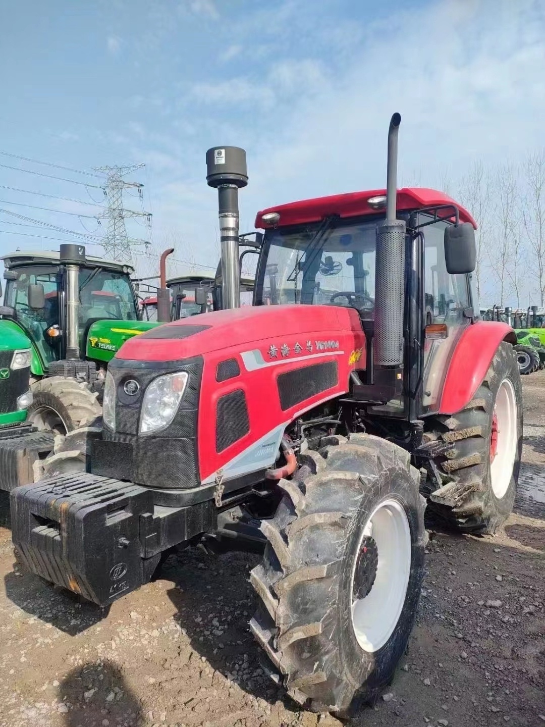 brand new tractor 4x4wd Jinma 604 60HP   agricultural machinery  wheel farm fairly used tractors