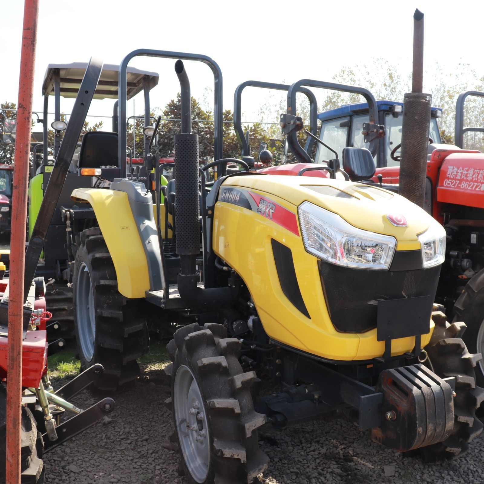 used tractor iseki 604 60HP   mini small Japanese tractor good quality/condition compact  agricultural machinery farm euuipment