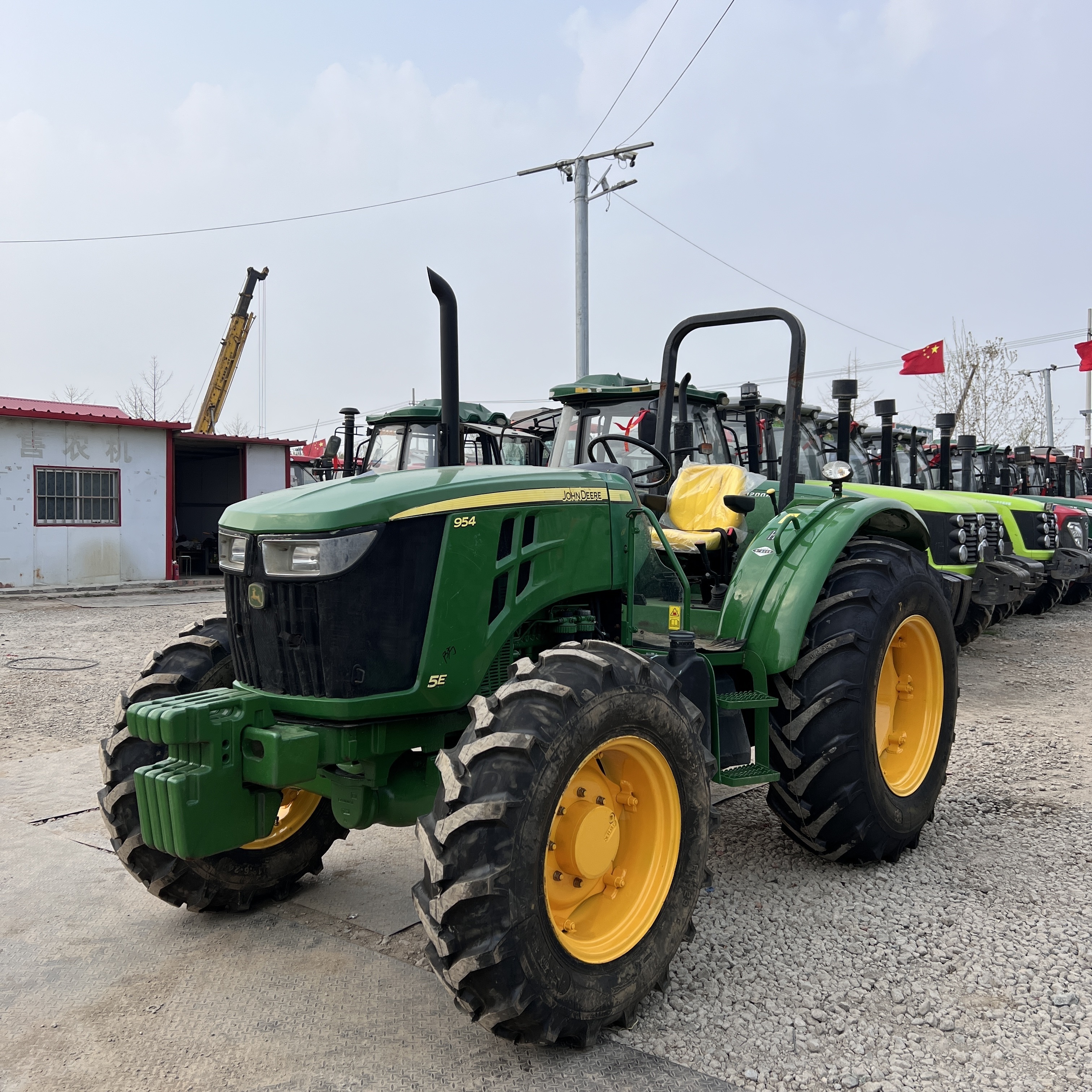 Used/second Hand Farm Wheel 80hp 4WD Used Farm John Deerer Tractor For Sale