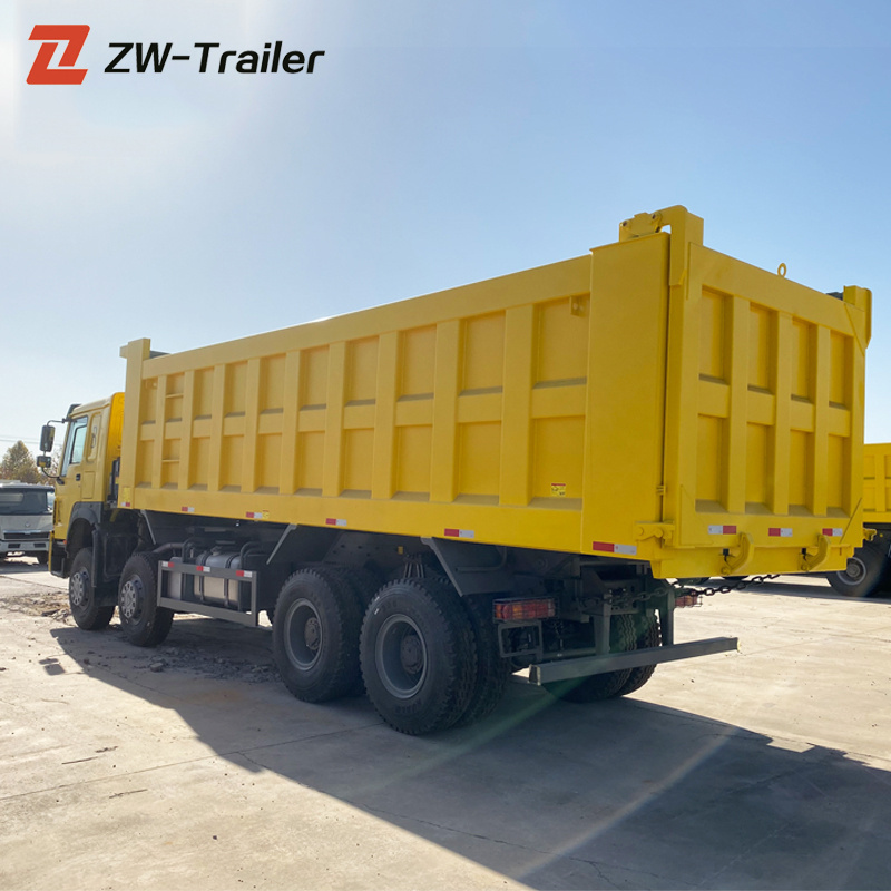 heavy dump truck Howo Sino 6x4 10 Wheeler Used Yellow Second Hand Dump Truck for Sales