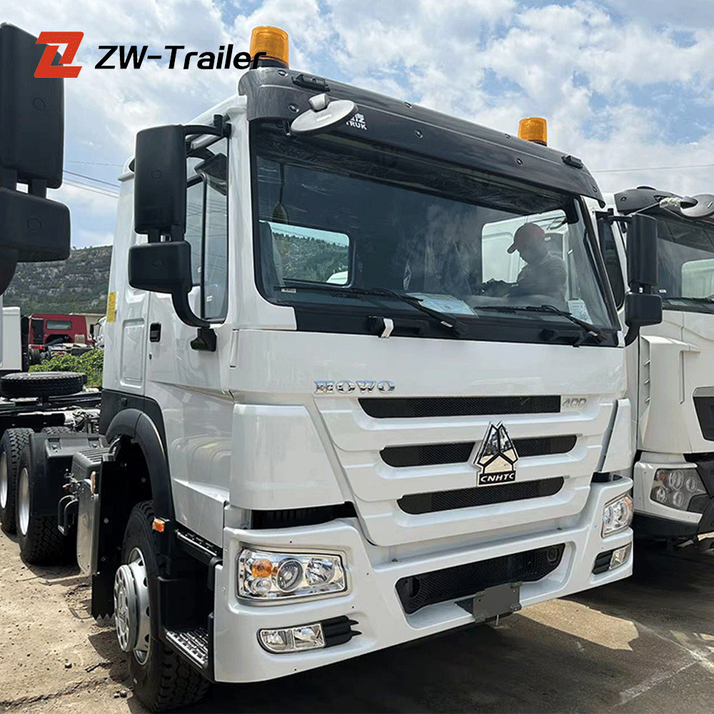 HOWO 6x4 tractor truck Sinotruk A7 T7 430hp Tractor Truck head for Mozambique